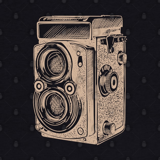 Vintage camera photographer photography by Lamink
